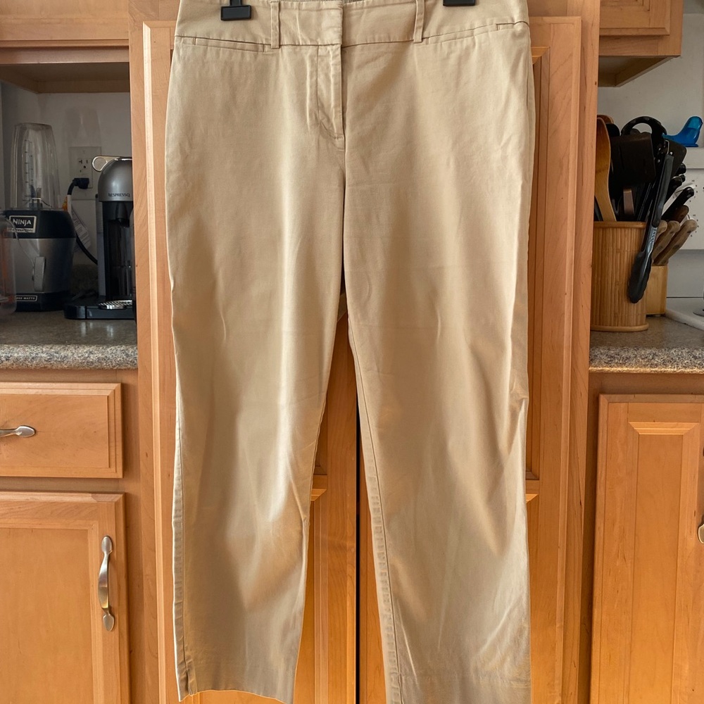 Ann Taylor factory khaki ankle length pants